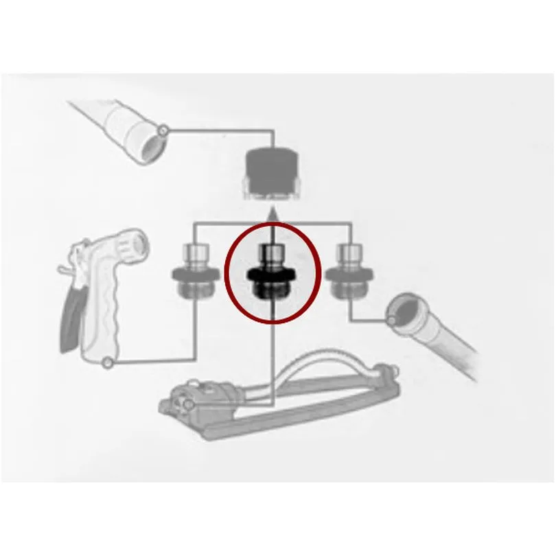 QUICK HOSE CONNECTOR 3 PK